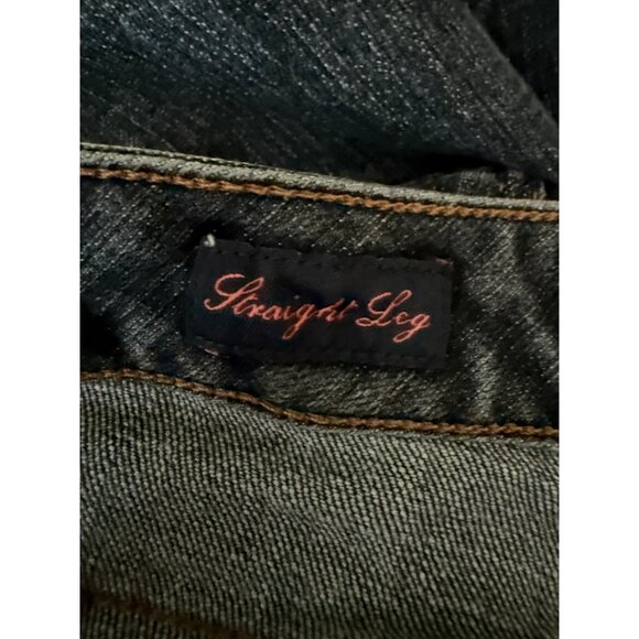 St. John Bay Jeans Womens Size 12 Short Blue Casual Straight Leg High Waisted - Picture 7 of 8